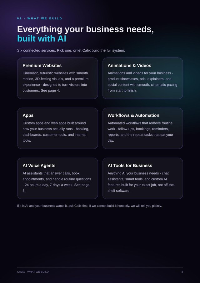 What We Build