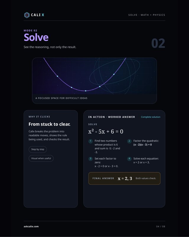 Solve